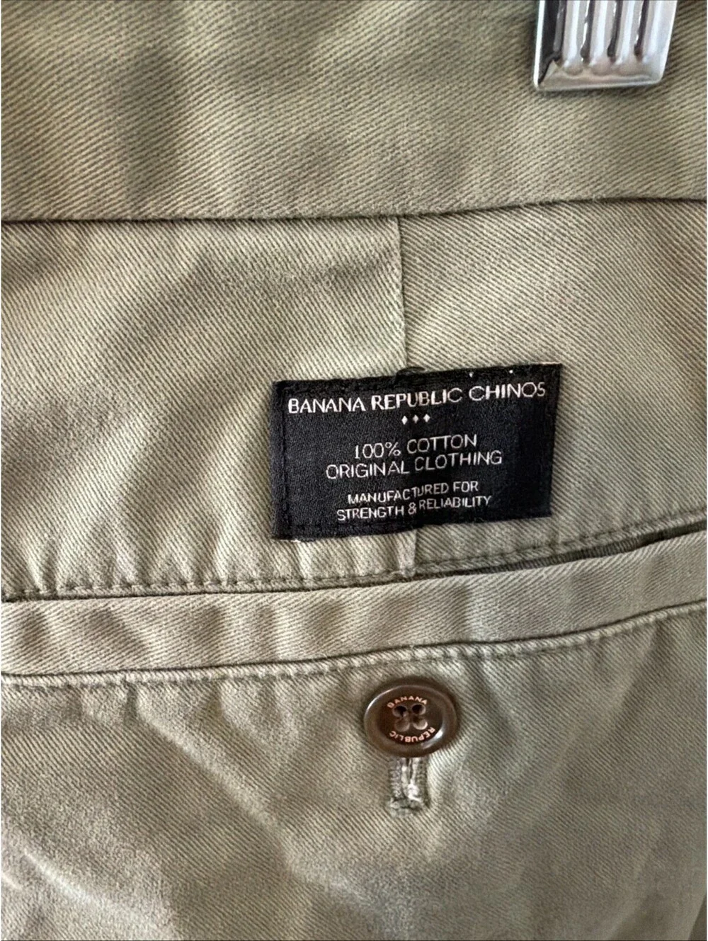 Banana Republic Men’s Pants Size 34x32 Green Pants